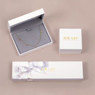 Zoe Lev 4 Prong Diamond Stud Earrings