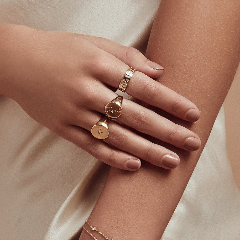 Zoe Lev Diamond Starburst Ring