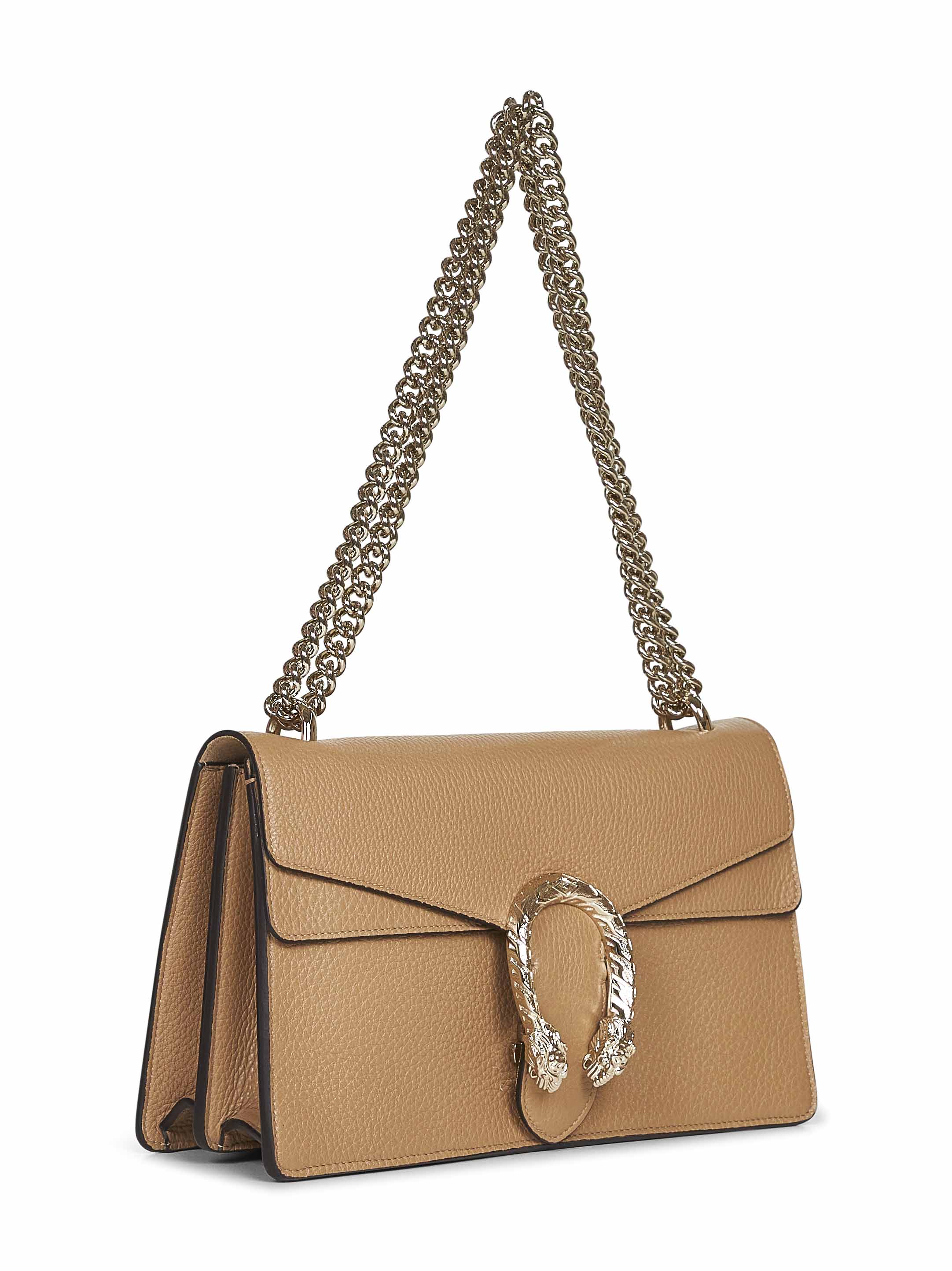 Gucci Women Beige Dionysus Medium Shoulder Bag