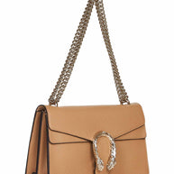 Gucci Women Beige Dionysus Medium Shoulder Bag