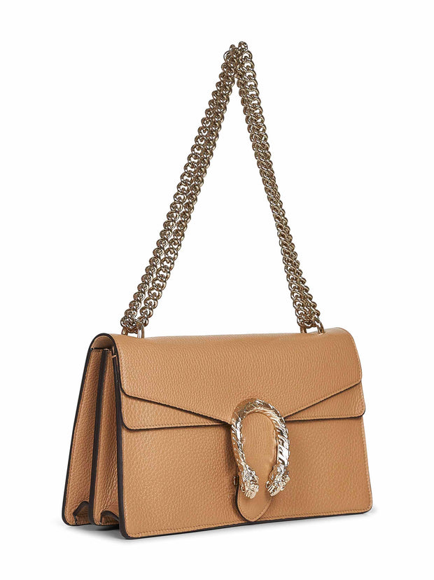 Gucci Women Beige Dionysus Medium Shoulder Bag