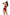 ALY BURGUNDY Brazilian High Waist Bikini Bottoms