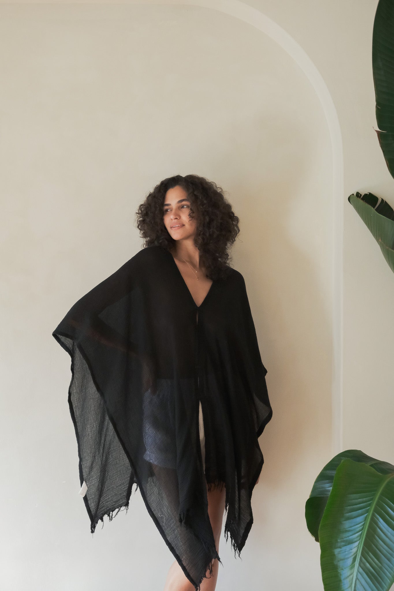 Ava Kimono - Black