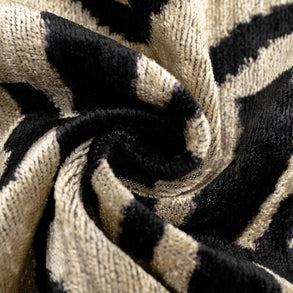 Canvello Black White Handmade 16x24 Silk Velvet Pillow, Organic Veg Dyed, Down/Feather Filled