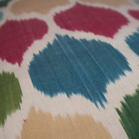 Canvello Handmade Silk Decorative Throw Pillow With Down Filled Insert