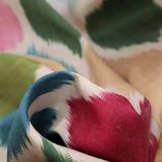 Canvello Handmade Silk Decorative Throw Pillow With Down Filled Insert