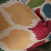 Canvello Handmade Silk Decorative Throw Pillow With Down Filled Insert