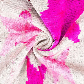 Canvello Luxurious 16x24 Handmade Velvet Silk Pillow With Premium Down Feather Insert -  Pink Star
