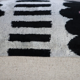 Canvello Luxury Decorative Pink Black White Throw Pillow | 16 X 24 In (40 X 60 Cm)