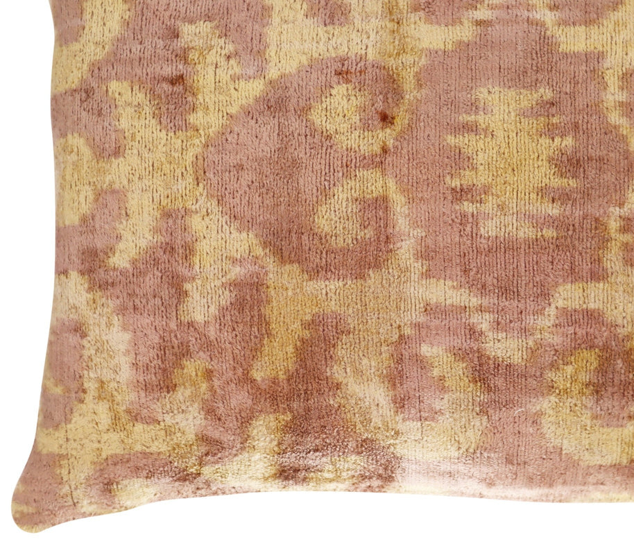Canvello Luxury Earthtone Brown Beige Pillow For Couch | 16 X 24 In (40 X 60 Cm)