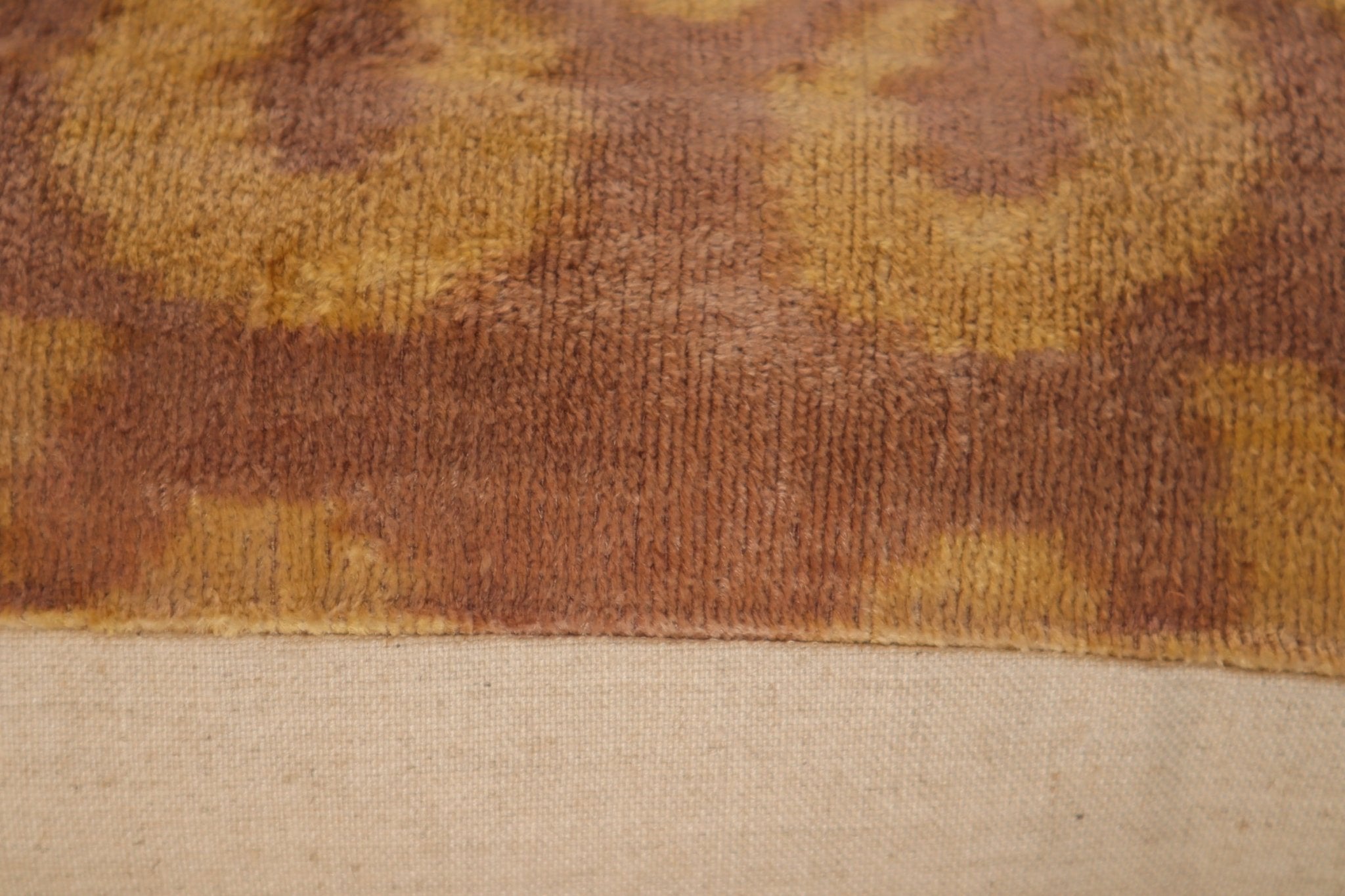 Canvello Luxury Earthtone Brown Beige Pillow For Couch | 16 X 24 In (40 X 60 Cm)