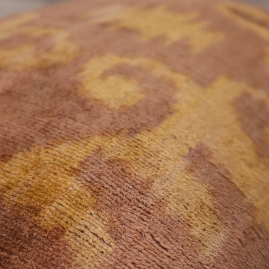 Canvello Luxury Earthtone Brown Beige Pillow For Couch | 16 X 24 In (40 X 60 Cm)