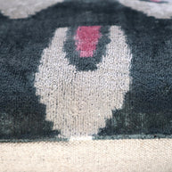 Canvello Luxury Gray Pink Pillow For Couch | 16 X 24 In (40 X 60 Cm)