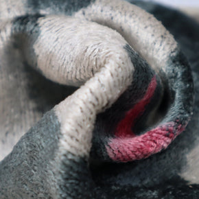 Canvello Luxury Gray Pink Pillow For Couch | 16 X 24 In (40 X 60 Cm)