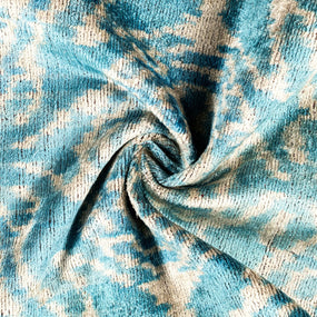 Canvello Organic Handmade Silk Velvet Pillow: 16x24 Inches With Premium Down Feather Insert - Luxury Green Geometric Floral Pattern