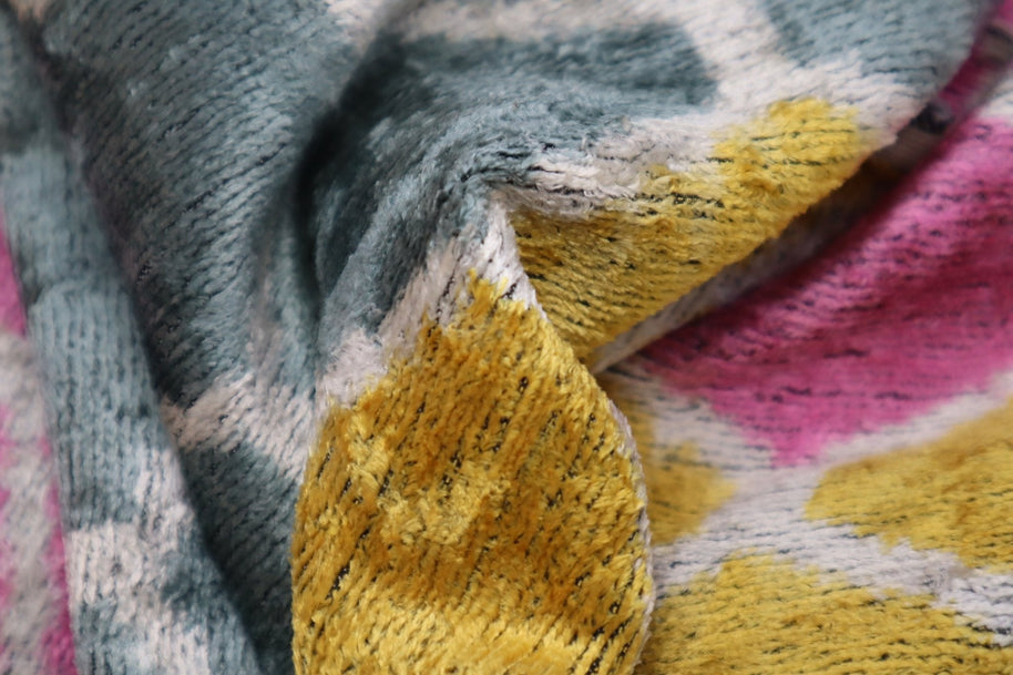 Canvello Pink Gold Gray Hexagon Pillows For Couch - 16x24 In