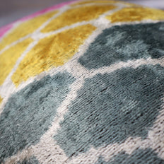 Canvello Pink Gold Gray Hexagon Pillows For Couch - 16x24 In