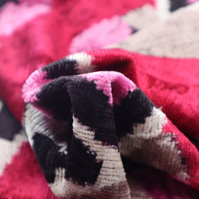 Canvello Pink Gray Handmade 16x24 Silk Velvet Pillow, Organic Veg Dyed, Down/Feather Filled