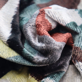 Canvello Teal Beige Brown Vegetable Dyed Handmade Turkish Silk Velvet Pillow - A Work Of Art
