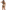 Gianine ROBERTA OLIVE GREEN Ruched Brazilian Bikini Bottoms
