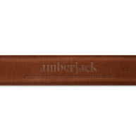Amberjack Leather Belt (Chestnut)