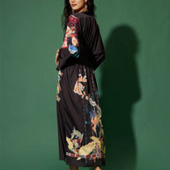 Ulivary Dragon Phoenix Kimono Robe