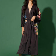 Ulivary Dragon Phoenix Kimono Robe