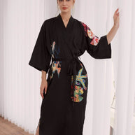 Ulivary Dragon Phoenix Kimono Robe