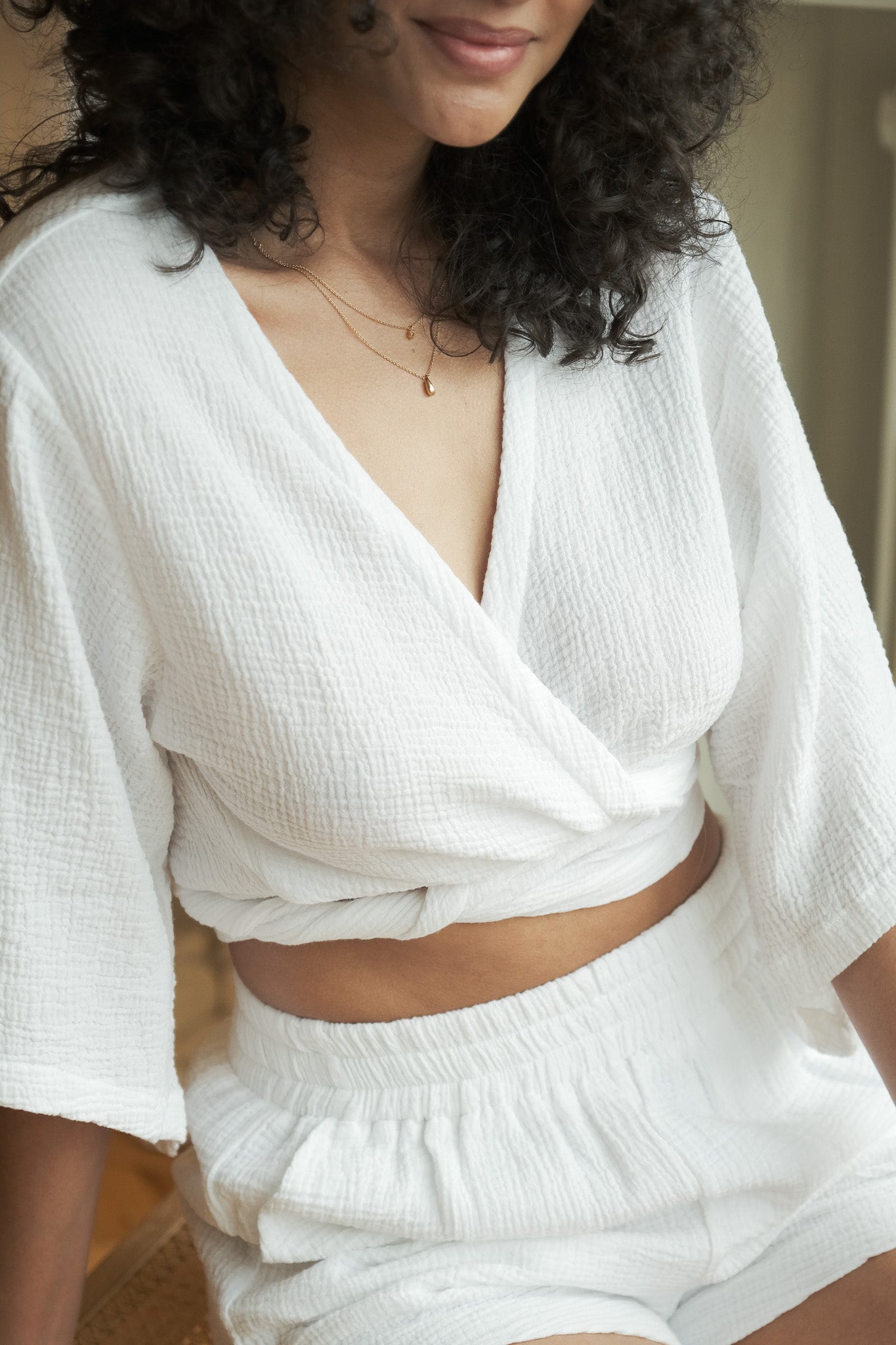 Echo Boy Short - White