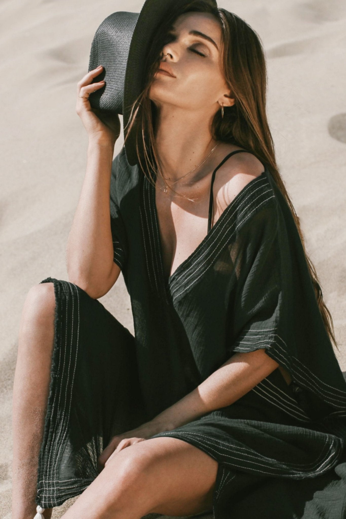 Ela Kaftan - Black