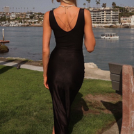 Gianine EMMA BLACK JACQUARD Dress