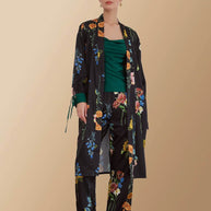 Ulivary Floral Pajama Set 3 Pcs