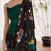 Ulivary Floral Pajama Set 3 Pcs