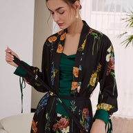 Ulivary Floral Pajama Set 3 Pcs