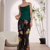 Ulivary Floral Pajama Set 3 Pcs
