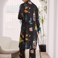 Ulivary Floral Pajama Set 3 Pcs