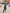 Garden Crane Blue Kimono Robe