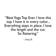 KiraGrace GRACE YOGA HALTER: BLACK