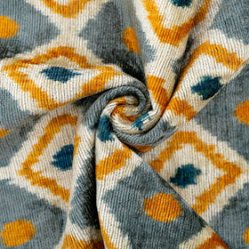 Handmade Throw Pillow Cover & Feather Insert | Orange Gray Pillow | Soft Throw Pillow| Luxury Decorative For Couch | 16 X 24 In