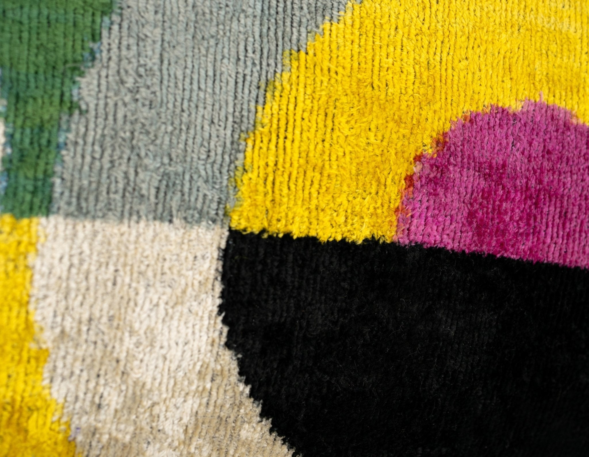 Handmade Velvet Throw Pillow With Modern Abstract Design - High-Quality 20x20 Inch Decorative Accent With Premium Down Feather Insert