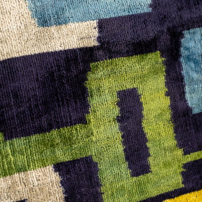 Handmade Velvet Throw Pillow With Modern Geometric Design - High-Quality 20x20 Inch Decorative Accent With Premium Down Feather Insert