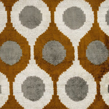 Handmade Velvet Throw Pillow With Mustard And Grey Geometric Design - High-Quality 20x20 Inch Decorative Accent With Premium Down Feather Insert