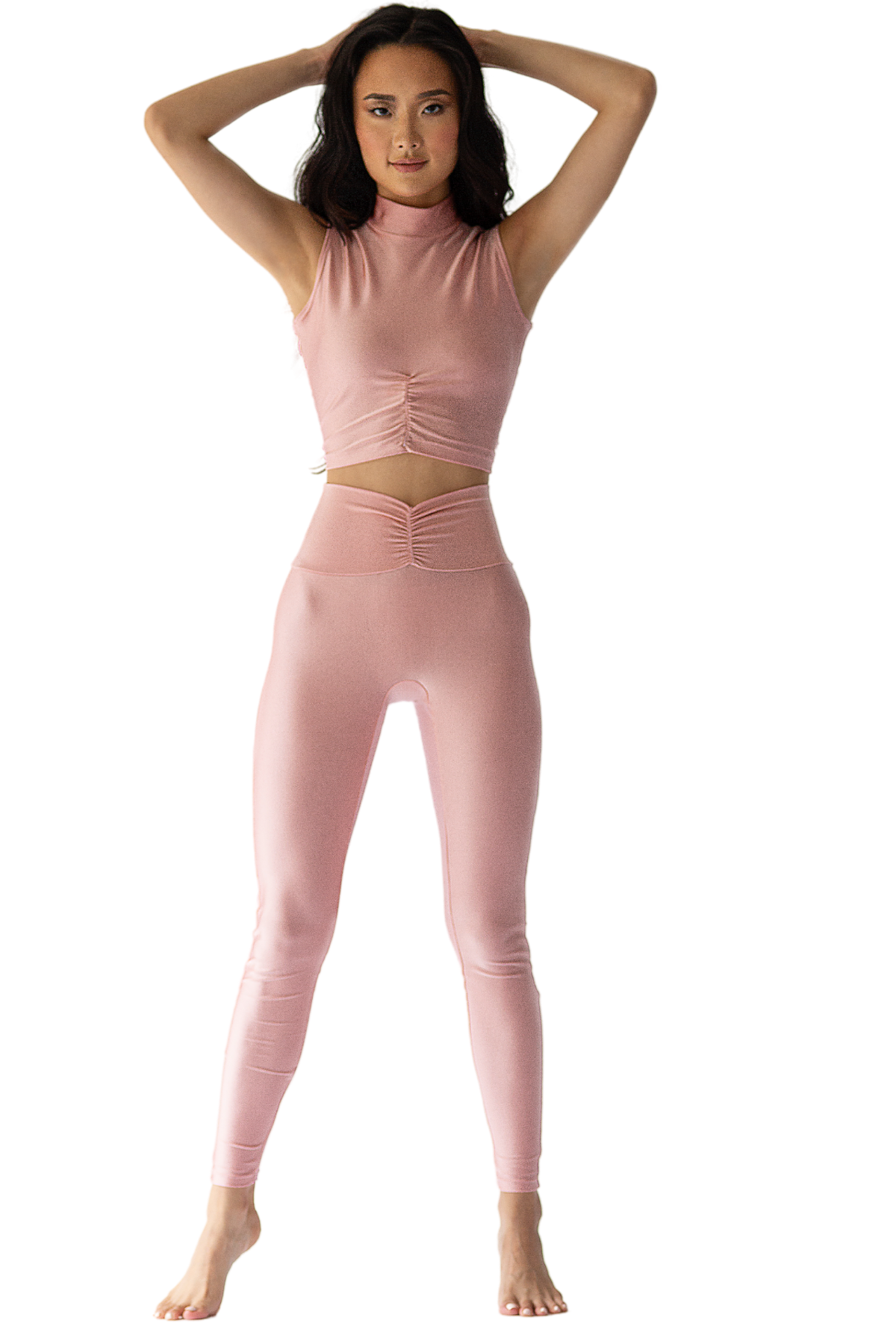 Gianine HOLLY PEARL Scrunch Activewear Top