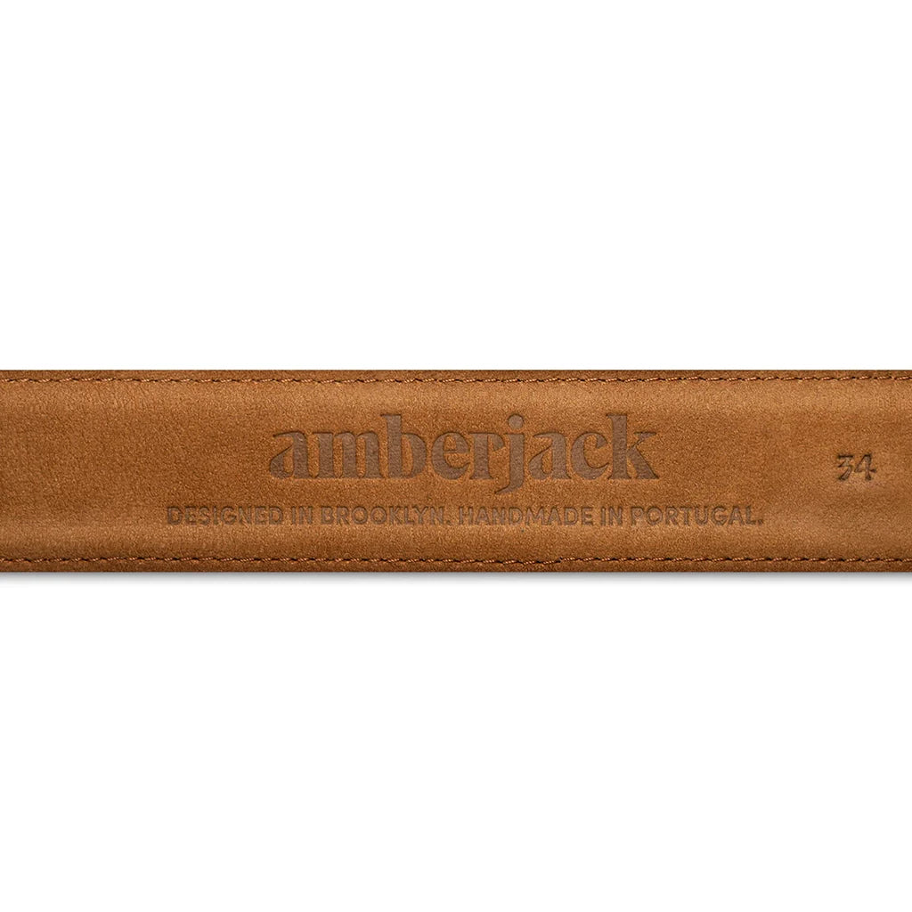 Amberjack Leather Belt (Honey)