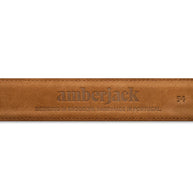 Amberjack Leather Belt (Honey)