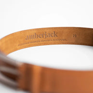 Amberjack Leather Belt (Honey)
