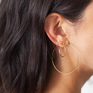 Zoe Lev 14k Gold Bead Stud Earrings