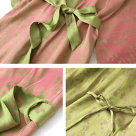 Ulivary Oriental Reversible Kimono Robe