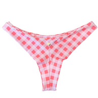 Gianine KYLIE GINGHAM Brazilian Bikini Bottoms