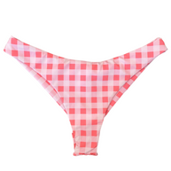 Gianine KYLIE GINGHAM Brazilian Bikini Bottoms